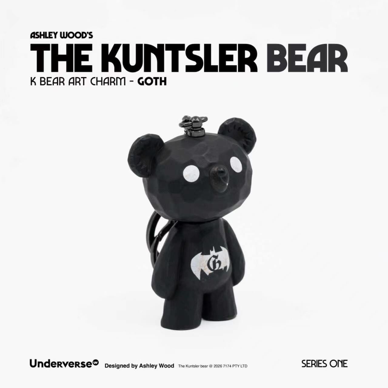 ASHLEY WOOD'S K BEAR ART CHARM SERIES! — UNDERVERSE